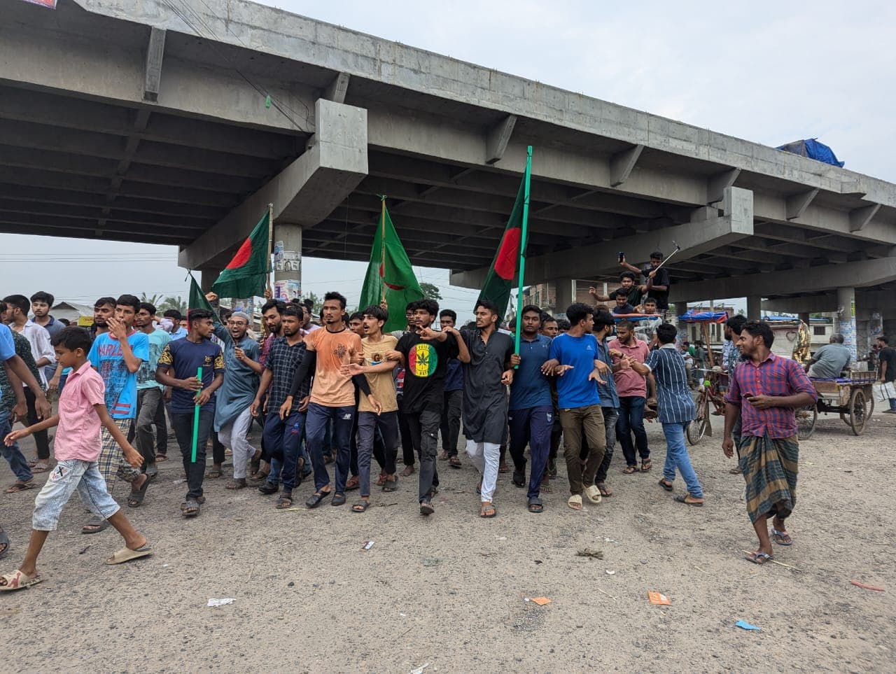 জুলাই আন্দোলনে সক্রিয় অংশগ্রহণ