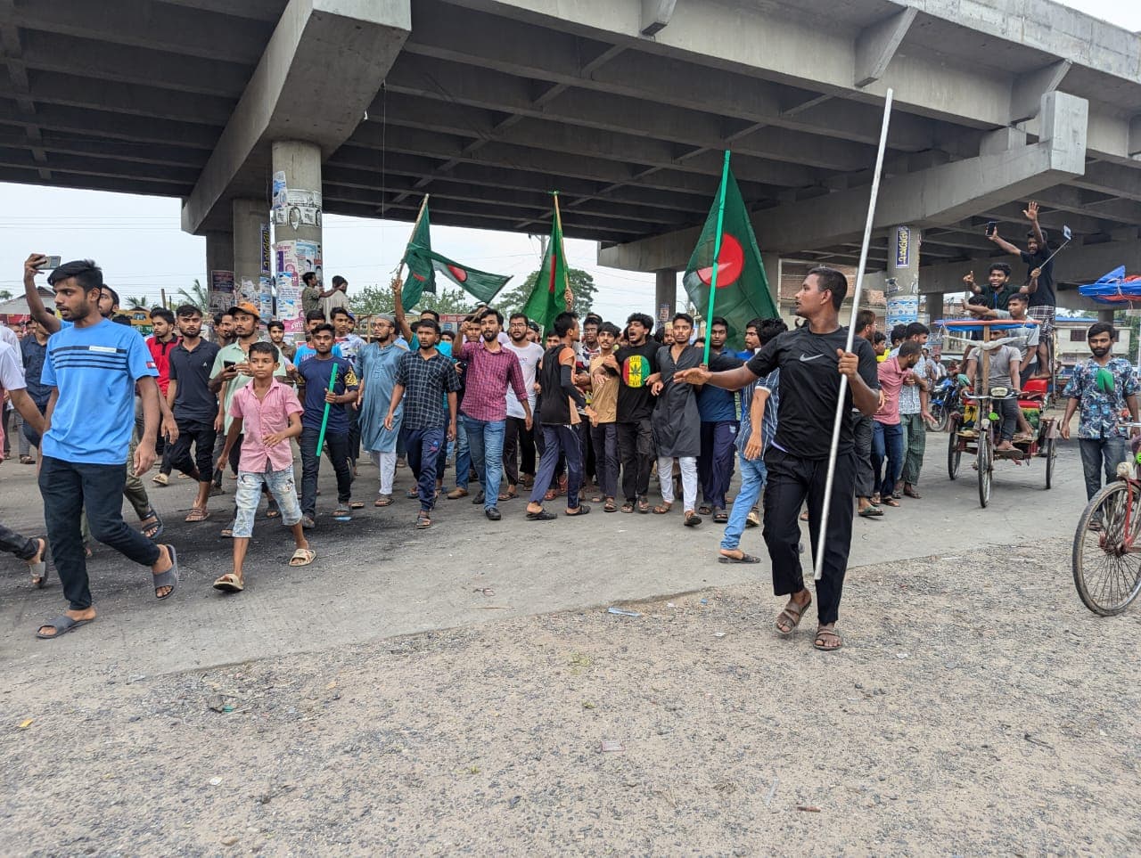 জুলাই আন্দোলনে সক্রিয় অংশগ্রহণ