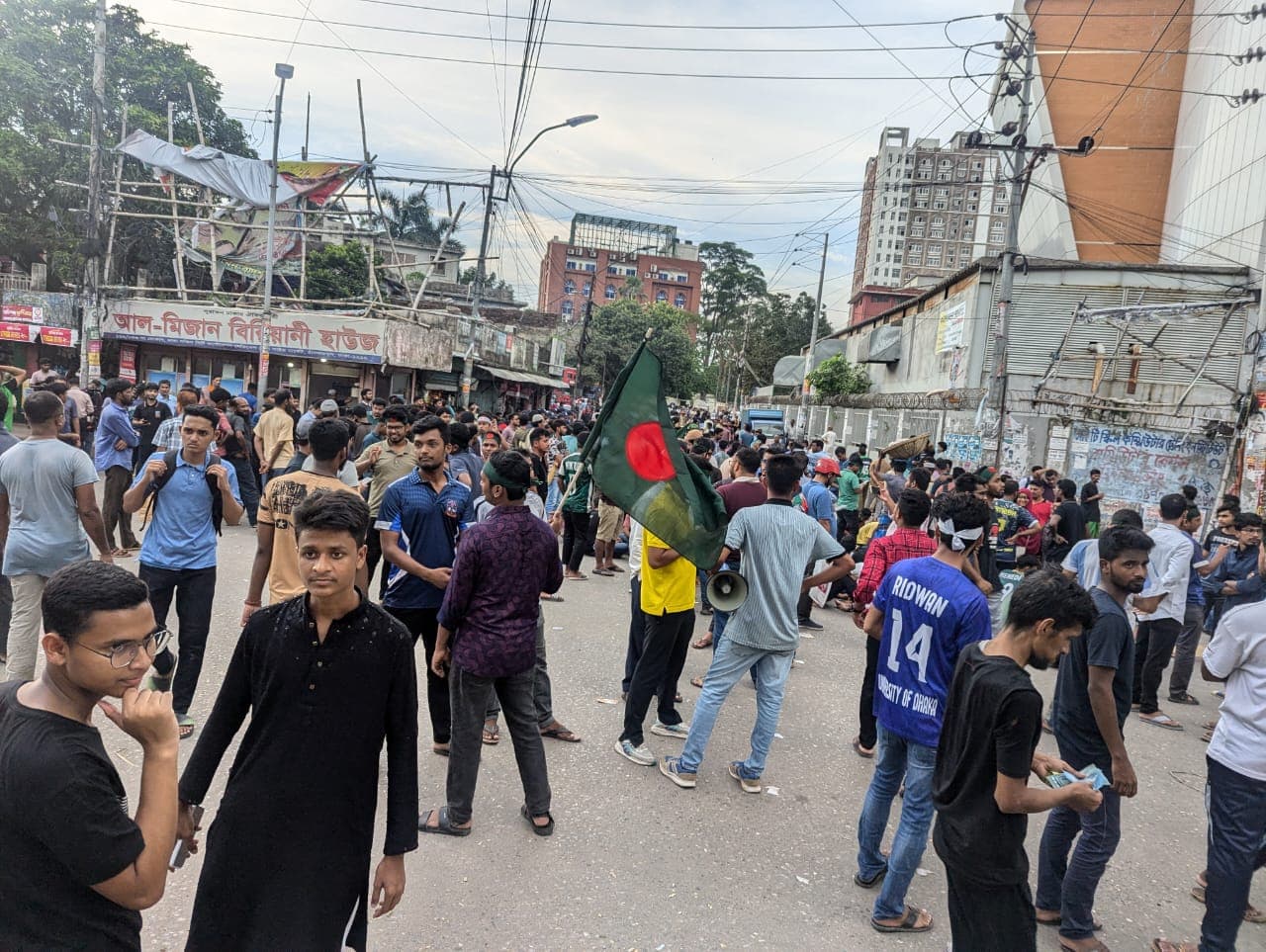 জুলাই আন্দোলনে সক্রিয় অংশগ্রহণ