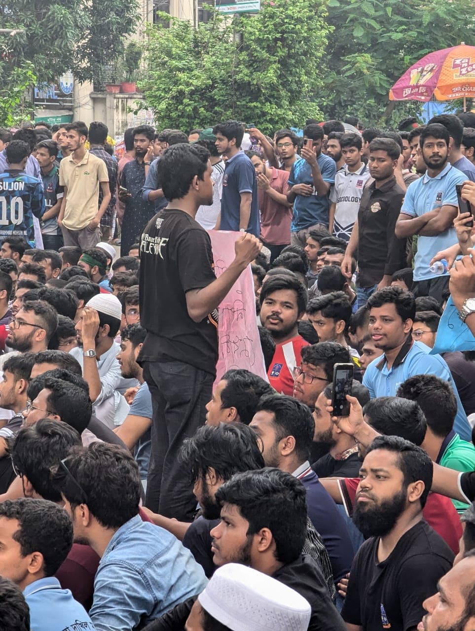 জুলাই আন্দোলনে সক্রিয় অংশগ্রহণ