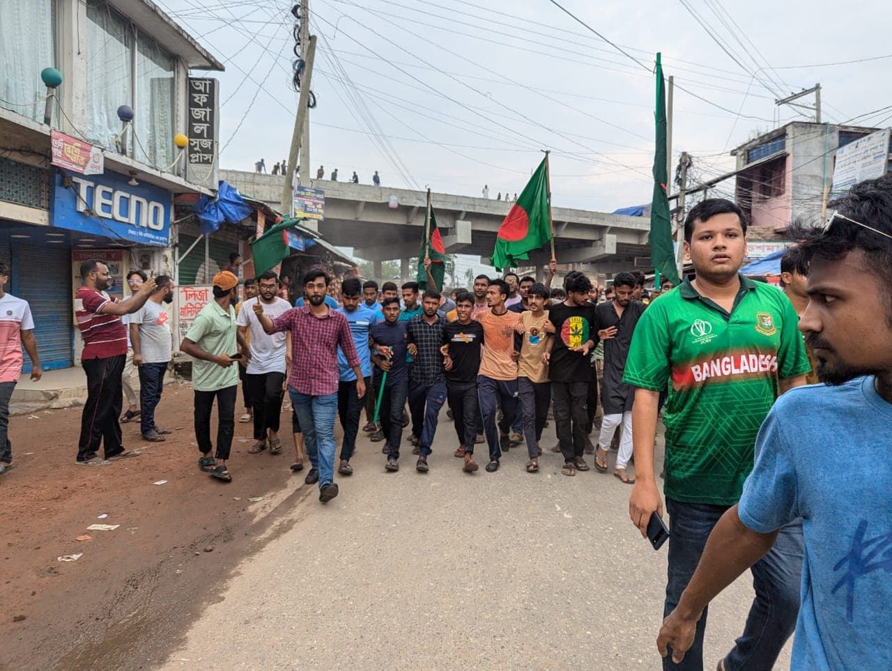 জুলাই আন্দোলনে সক্রিয় অংশগ্রহণ