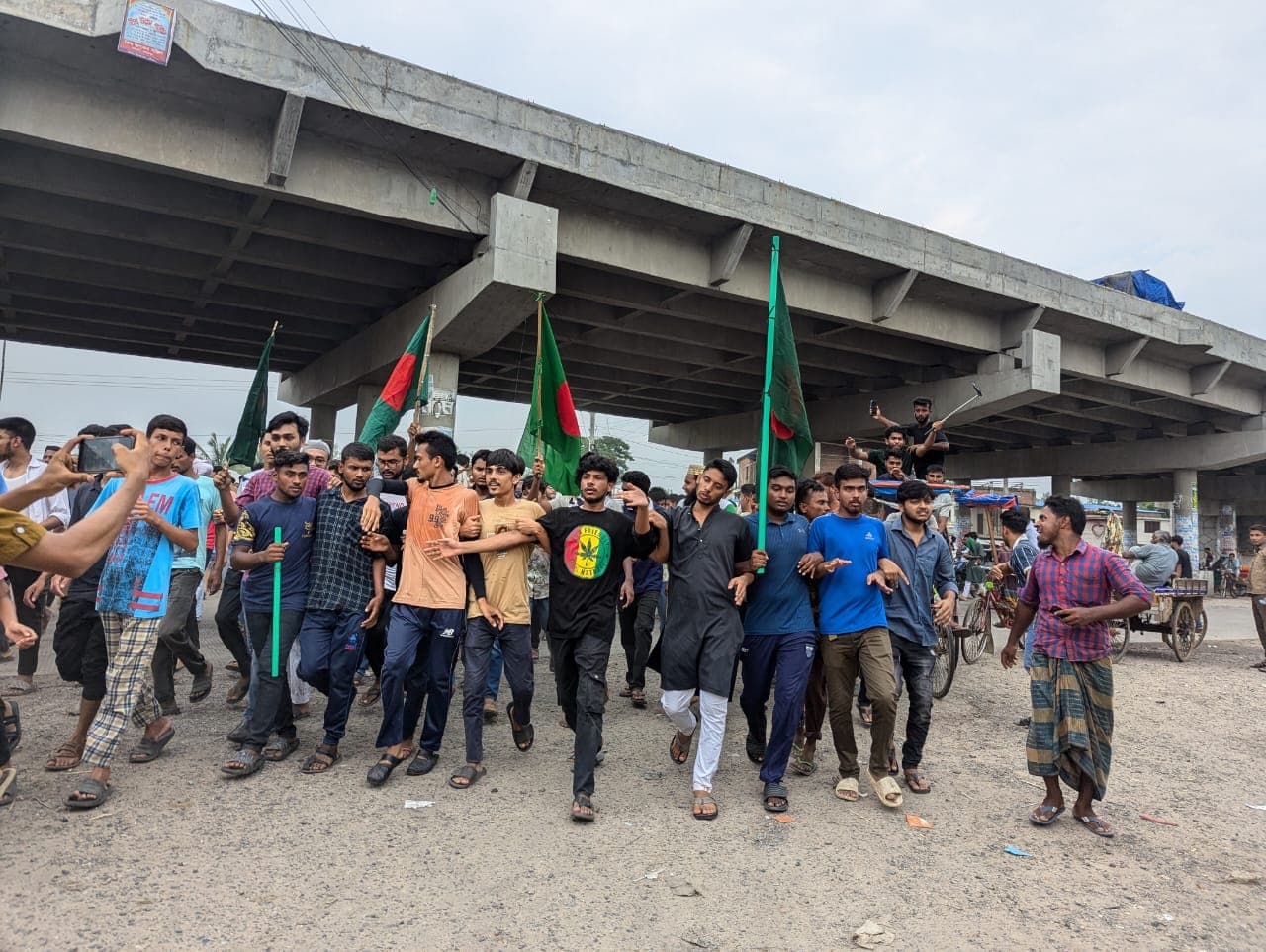 জুলাই আন্দোলনে সক্রিয় অংশগ্রহণ